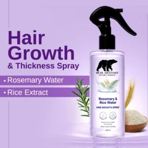 Advanced Hair Growth Serum with Redensyl, Rosemary, Rice Water (30 ml)